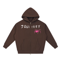 Journey Essential Oversized Fleece Boxy Hoodie