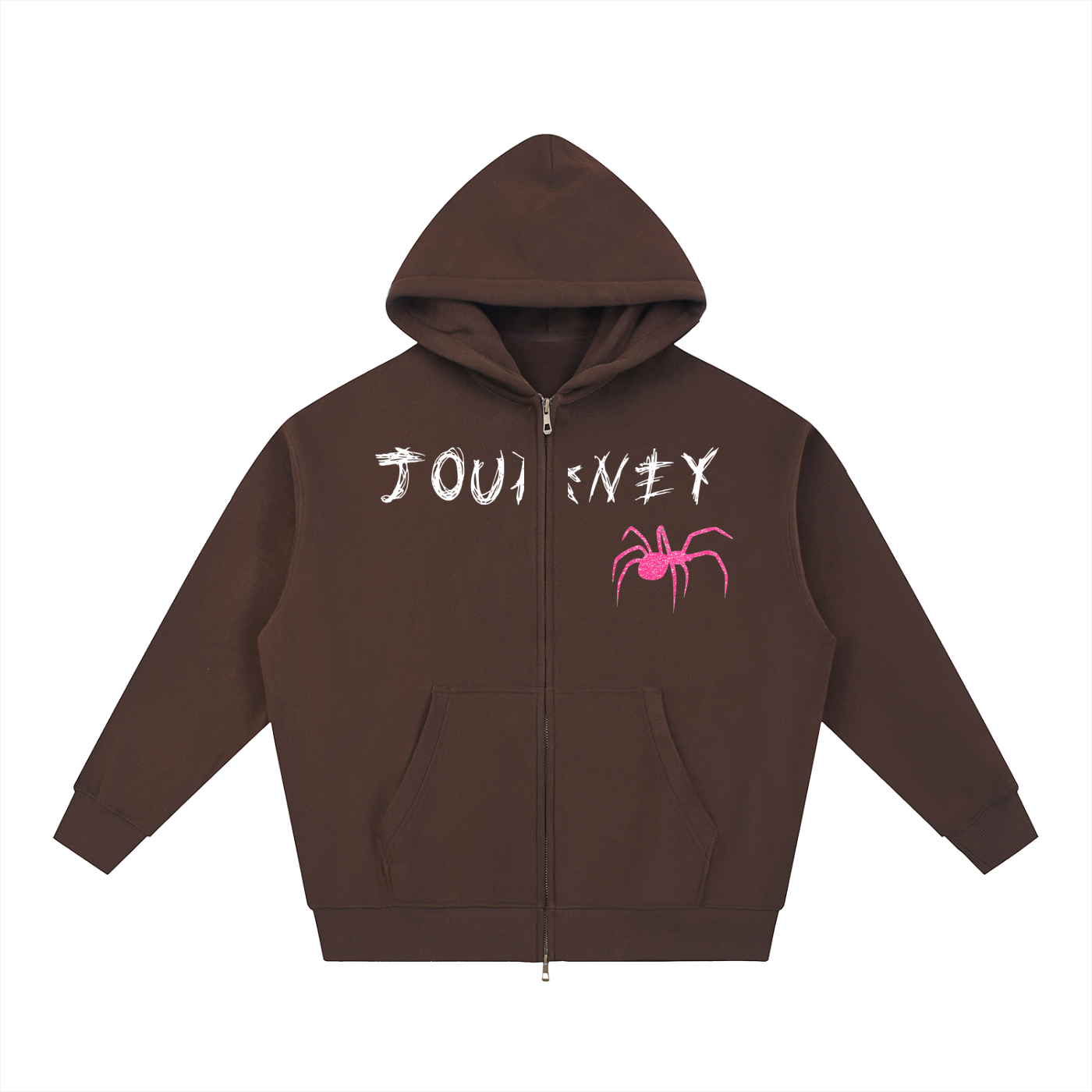 Journey Essential Oversized Fleece Boxy Hoodie