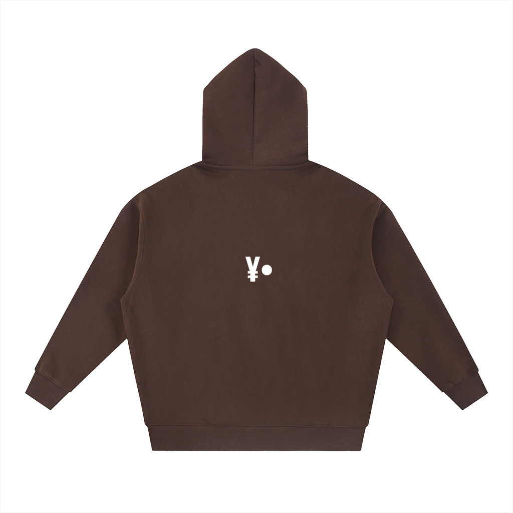 Journey Essential Oversized Fleece Boxy Hoodie