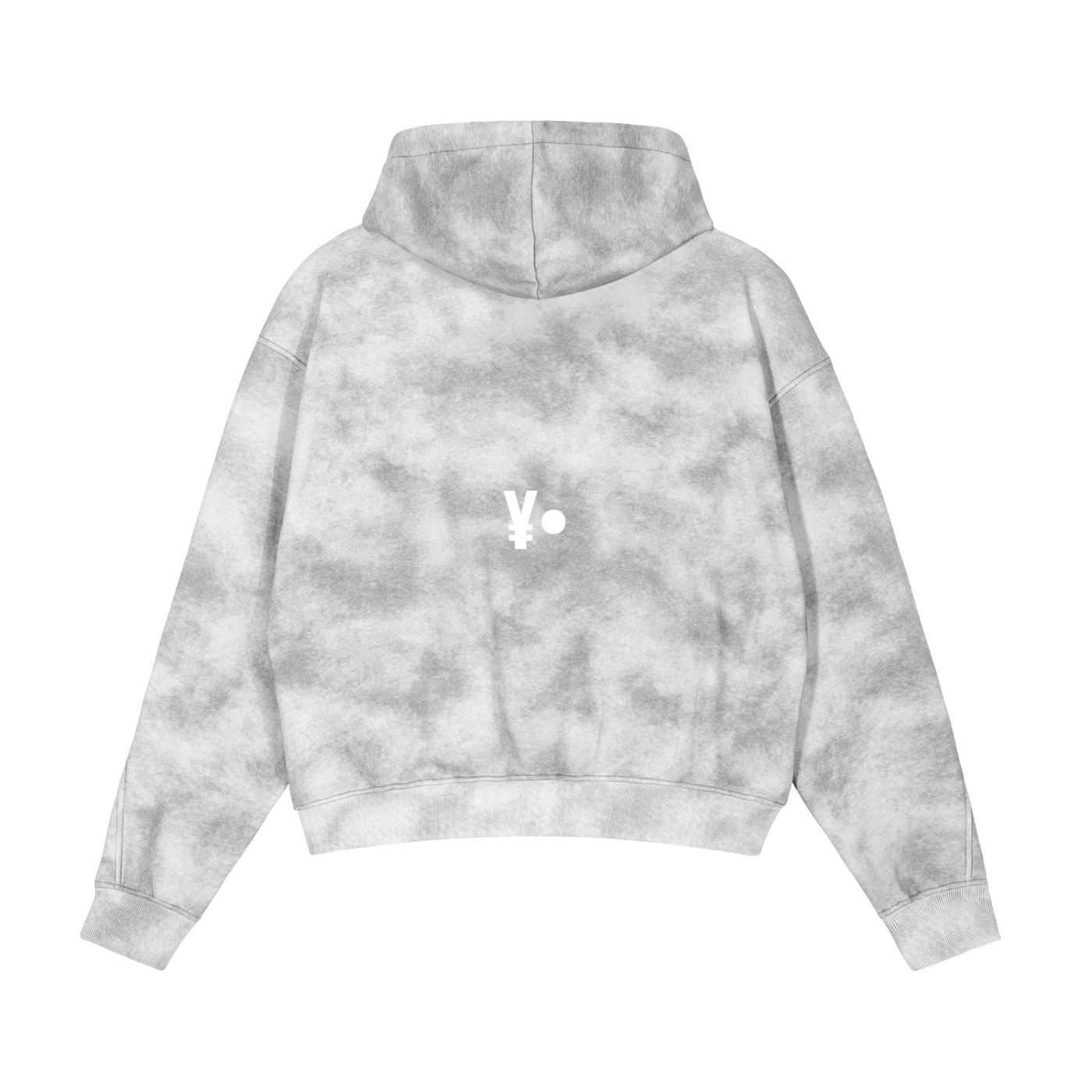 Journey Dirty Washed Zip-Up Fleece Hoodie